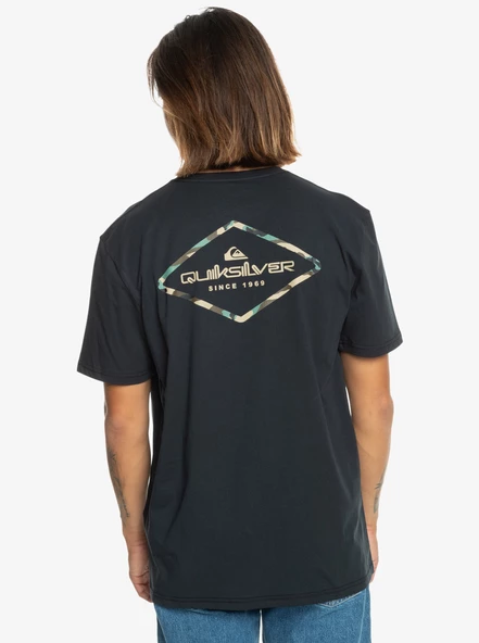 QUİKSİLVER Erkek Arkası Baskılı Pamuklu Tişört EQYZT07667 - Resim 3