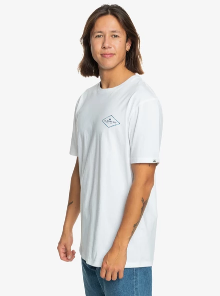 QUİKSİLVER Erkek Arkası Baskılı Pamuklu Tişört EQYZT07667 - 2