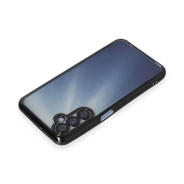 Samsung Galaxy A15 Kılıf Razer Lens Çerçeveli Silikon Kapak - 9