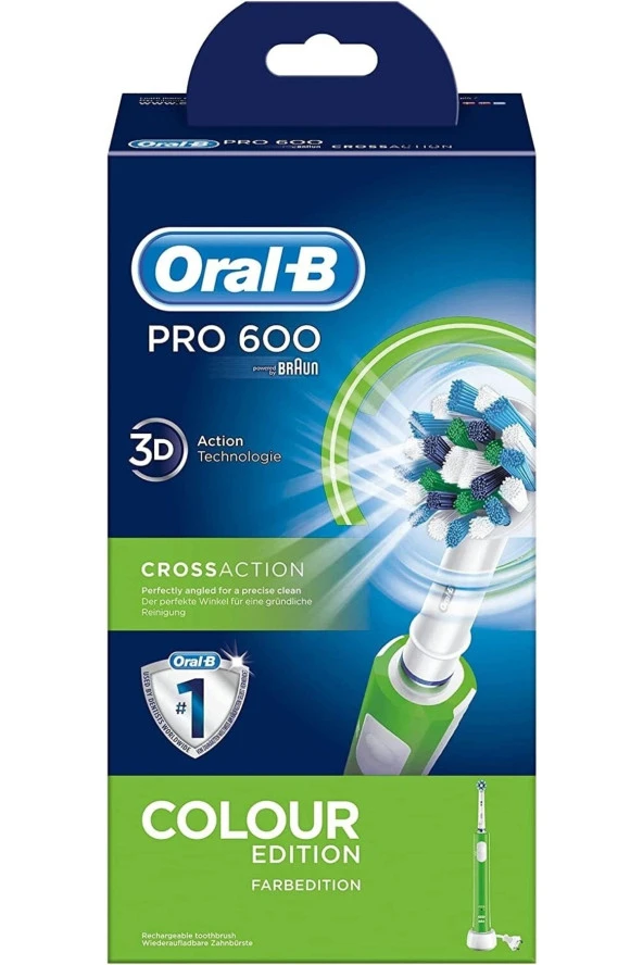 Oral-B Pro 600 Cross Action Şarjlı Diş Fırçası - 2