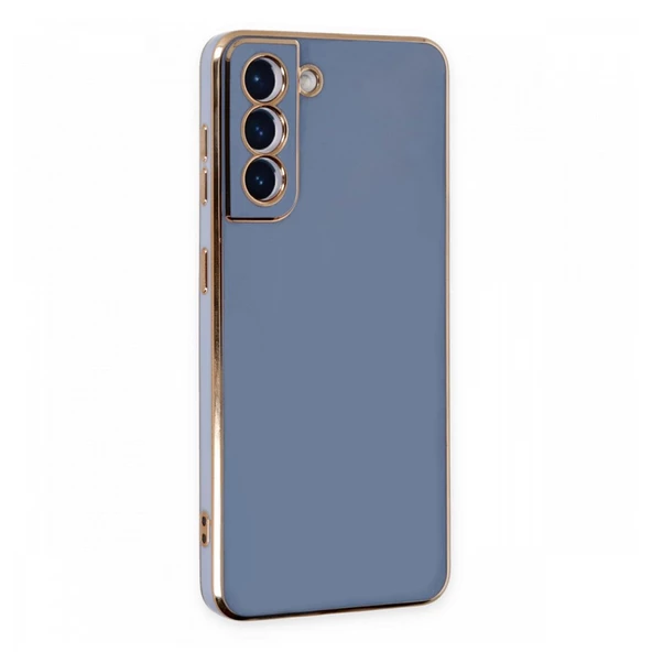 Samsung Galaxy S21 Kılıf Volet Luxury Seri Kamera Korumalı Silikon Kapak - 2