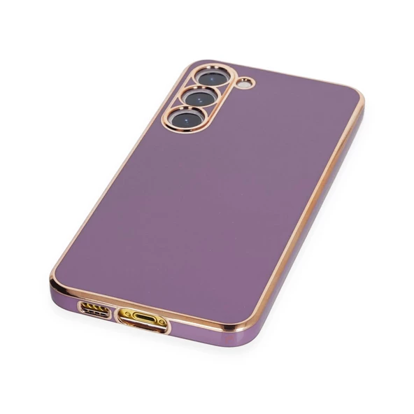 Samsung Galaxy S23 Kılıf Volet Luxury Seri Kamera Korumalı Silikon Kapak - 7