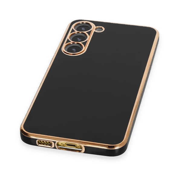 Samsung Galaxy S23 Kılıf Volet Luxury Seri Kamera Korumalı Silikon Kapak - 10