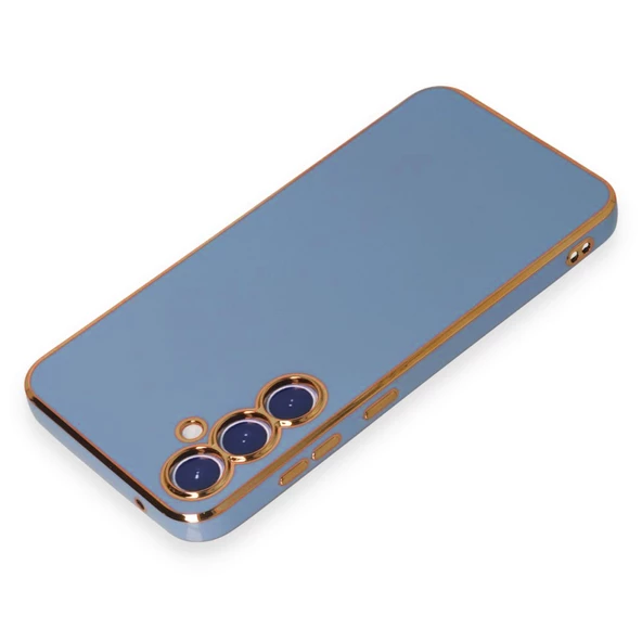 Samsung Galaxy S23 FE Kılıf Volet Luxury Seri Kamera Korumalı Silikon Kapak - 3