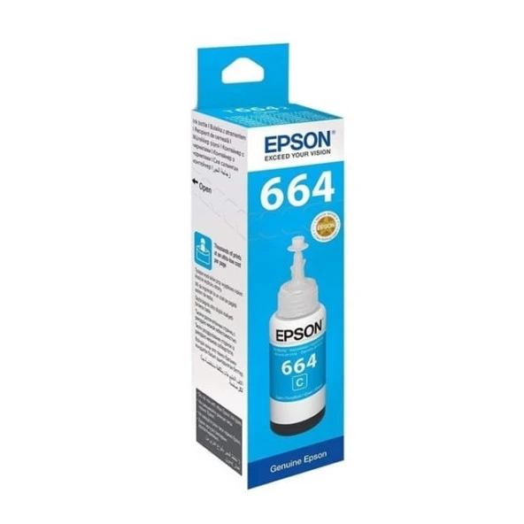 EPSON T66424A Mavi 70ml Tanklı Sistem Mürekkebi - 1