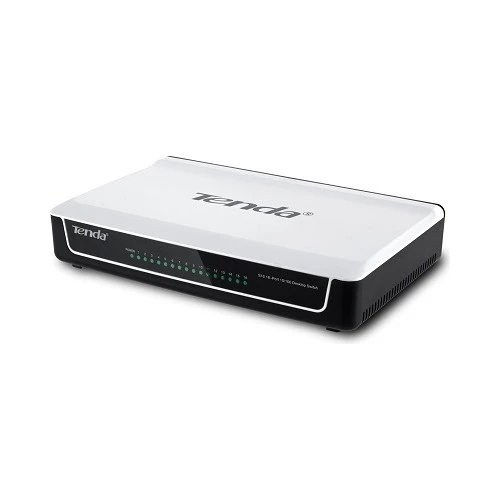TENDA 16port S16 10/100 Yönetilemez Switch Masaüstü - 2