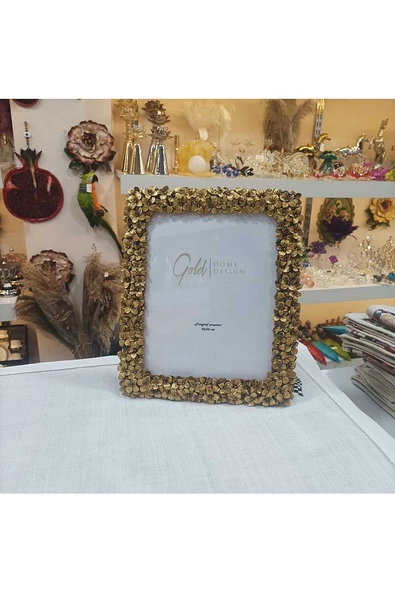 PAPATYA DESENLİ FOTOĞRAF ÇERÇEVESİ 20x25 cm - 7