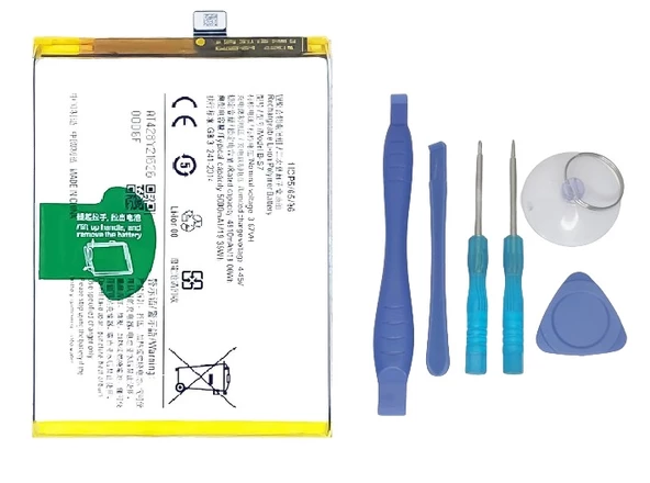 VİVO Y16 Batarya Pil Sıfır Orijinal + TAMİR SETİ ürün görseli 1