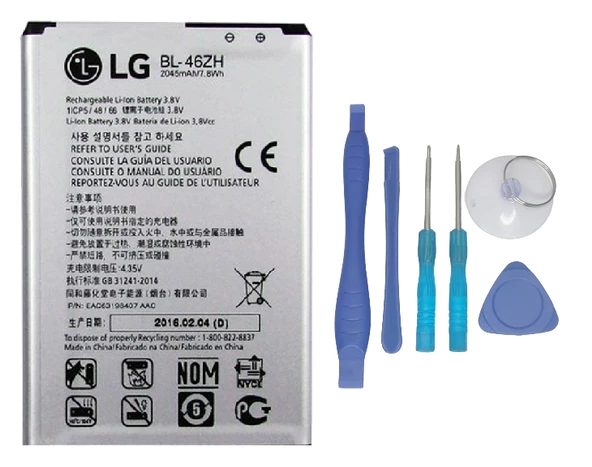 LG K8 Batarya Pil Sıfır Orijinal + TAMİR SETİ