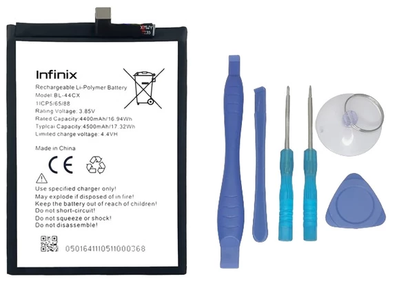 Infinix ZERO 8 Batarya Pil Sıfır Orijinal + TAMİR SETİ