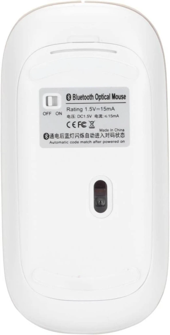Huawei MatePad Air PaperMatte Edition 11.5" Uyumlu Kablosuz Bluetooth Pilli Optik Mouse - Sarı - 3