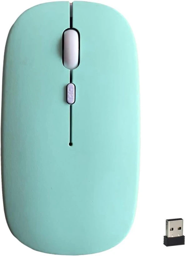 iXtech IX-1013 10.1" Uyumlu Kablosuz Bluetooth Pilli Optik Mouse - Yeşil