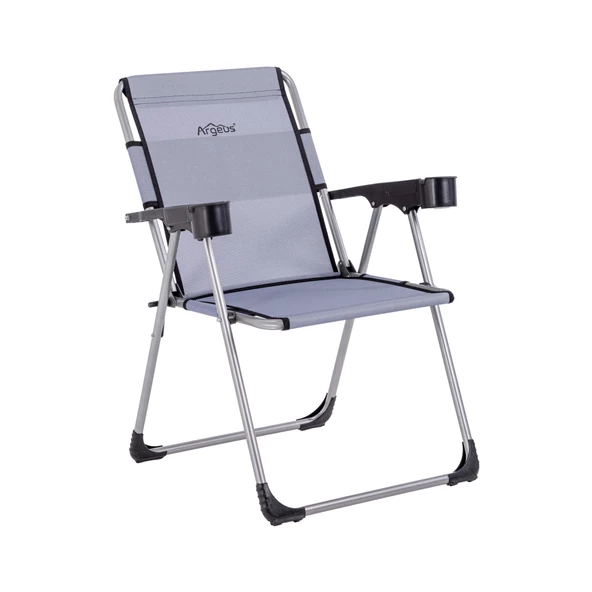 Argeus Rock Katlanabilir Kamp Sandalyesi Bardaklı - Lacivert (A-26-R2) ürün görseli 1