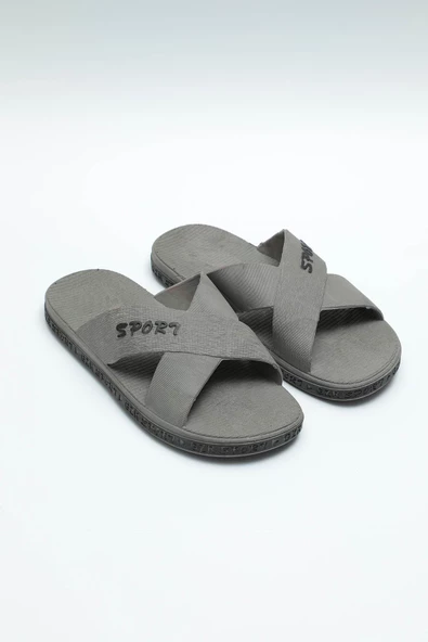 Gezer 13090 Erkek Kaydırmaz Deniz Plaj Havuz Banyo Günlük Terlik - 12