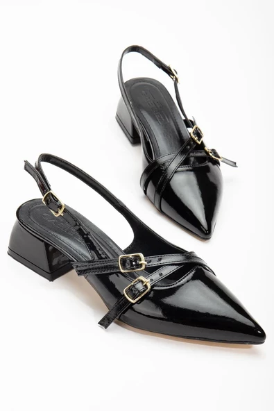 Walkenzo MC 625 Kadın Rugan Günlük Ayakkabı - Resim 4