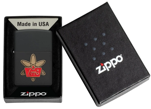 Zippo Retro Zippo Star Emblem Dizayn Çakmak - Resim 5