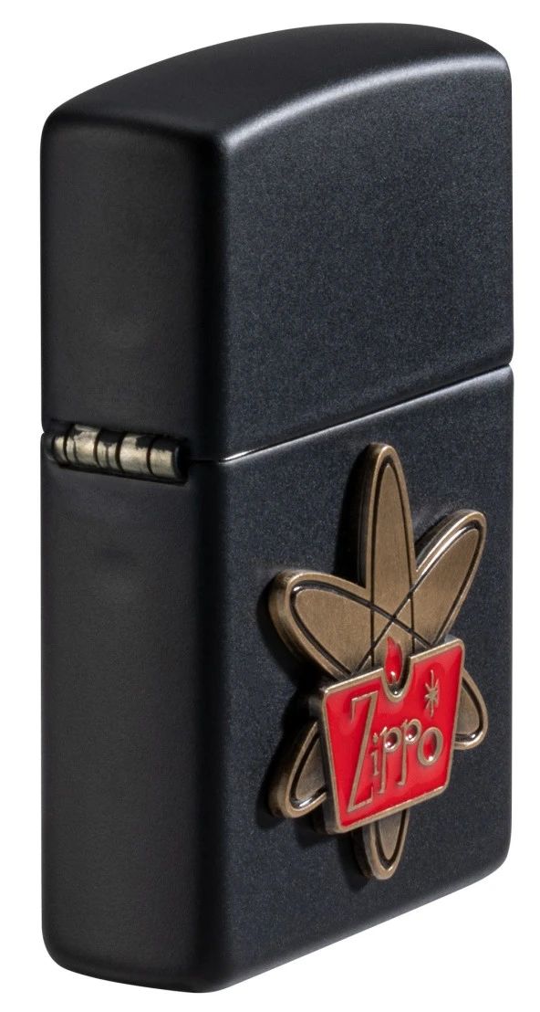 Zippo Retro Zippo Star Emblem Dizayn Çakmak - Resim 6