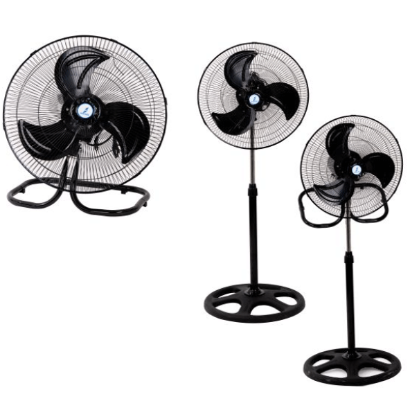 Vanti 85W 18 inç Metal Sanayi Tipi Duvar Masa ve Ayaklı Vantilatör - 2