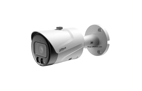 Dahua IPC-HFW1249S-S-IL-0360B 2mp 3.6mm Sabit Lens FullColor H.265+ Dahili Sesli IR Bullet IP Kamera