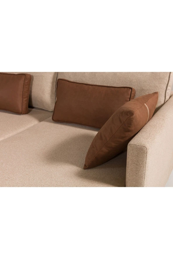 Evdebiz Matris Yataklı Köşe Koltuk Kahve Sağ - 3