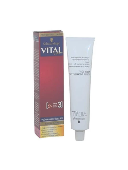 Schwarzkopf Vital Colors Tüp Saç Boyası 60 Ml. - 10