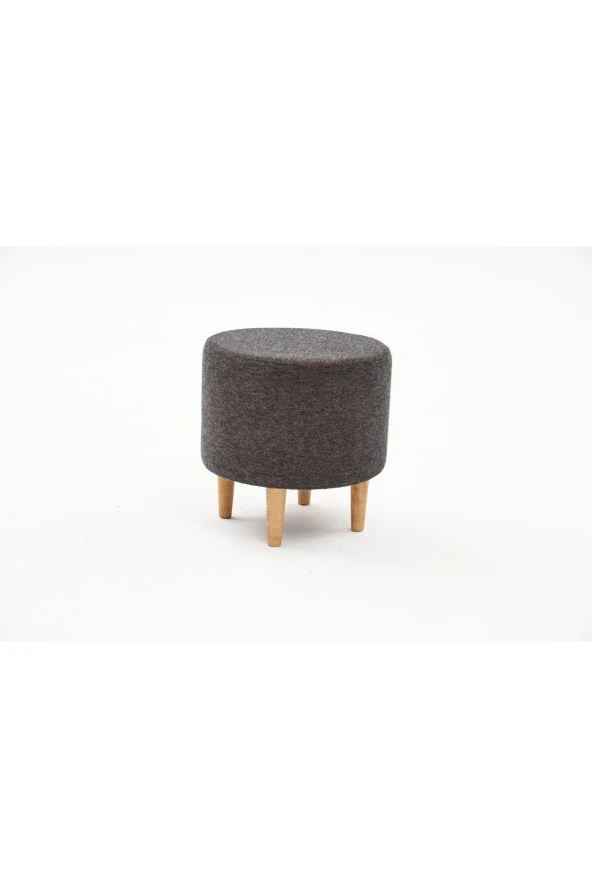 Evdebiz Fındık Puf Gabbana Antrasit Bakır - 2