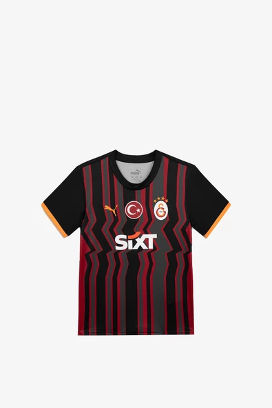 Puma Galatasaray S.K 2425 Üçüncü Çocuk Siyah Forma 77966103