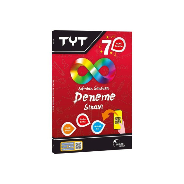 TYT Sıfırdan Sonsuza 7 Deneme Video Çözümlü ve Optik Okumalı