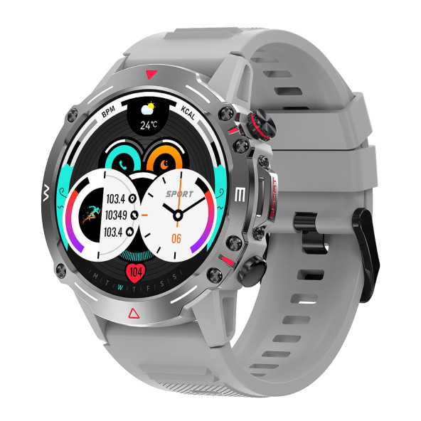 ZCWATCH V0323 Amoled Outdoor Tank1, Bt Call, Spor Sağlık, IP68 Profesyonel Akıllı Saat - 3