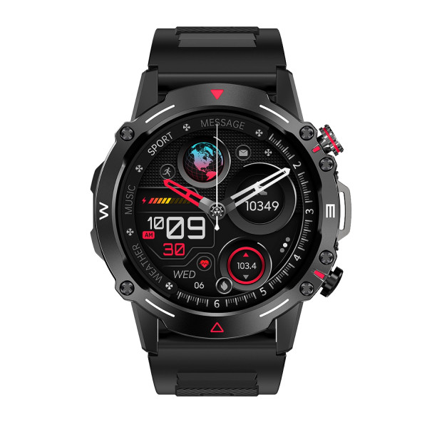 ZCWATCH V0323 Amoled Outdoor Tank1, Bt Call, Spor Sağlık, IP68 Profesyonel Akıllı Saat - 4