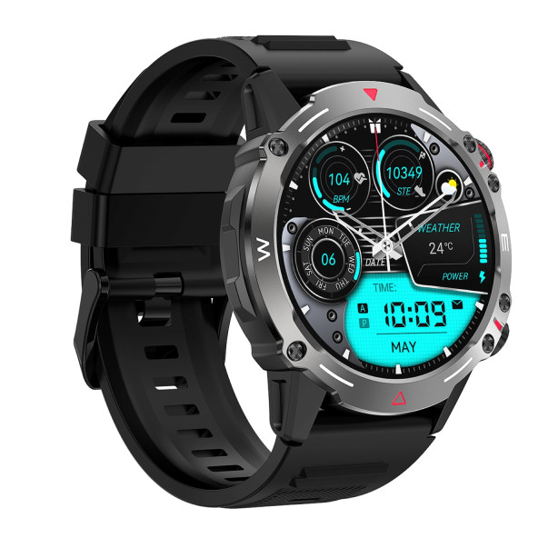ZCWATCH V0323 Amoled Outdoor Tank1, Bt Call, Spor Sağlık, IP68 Profesyonel Akıllı Saat - 5