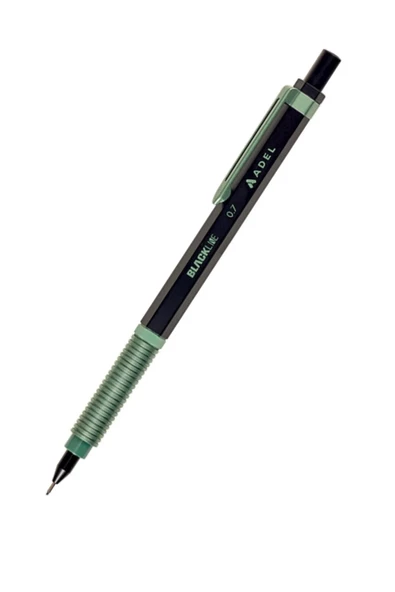 Adel Blackline Metal Gövdeli Versatil Kalem 0.7 mm Yeşil-Siyah