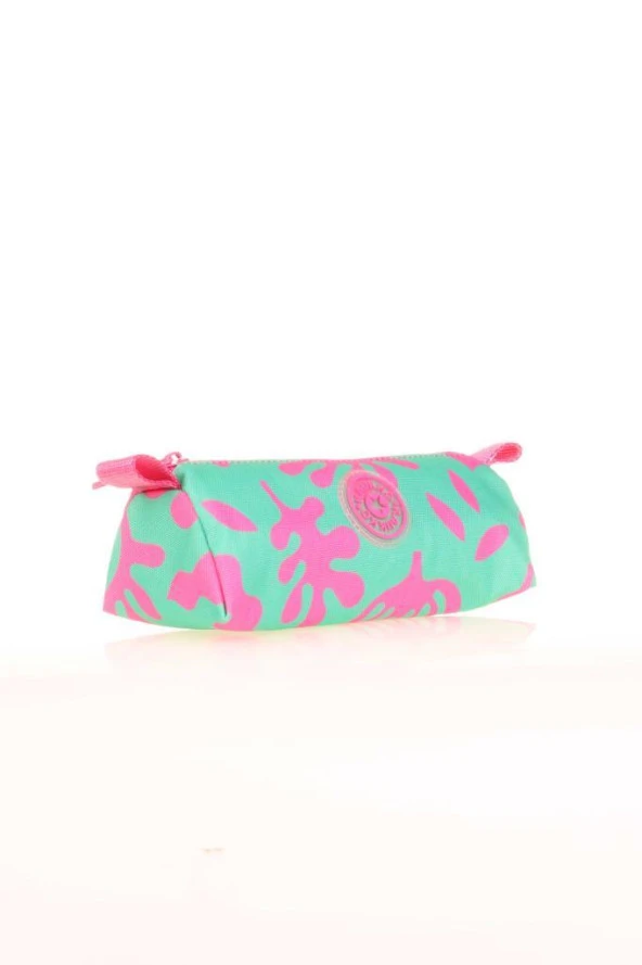 Kaukko Triangle Favorite Kalem Çantası Mint Coral K2576 - 2