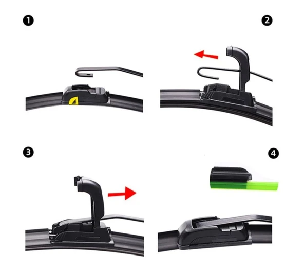 Ford Mondeo Silecek Takımı (2000-2007) 55X50-Ü - Resim 3