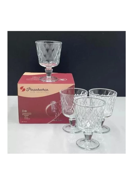 Paşabahçe 440462 Leafy Kadeh 110cc 4 Lü