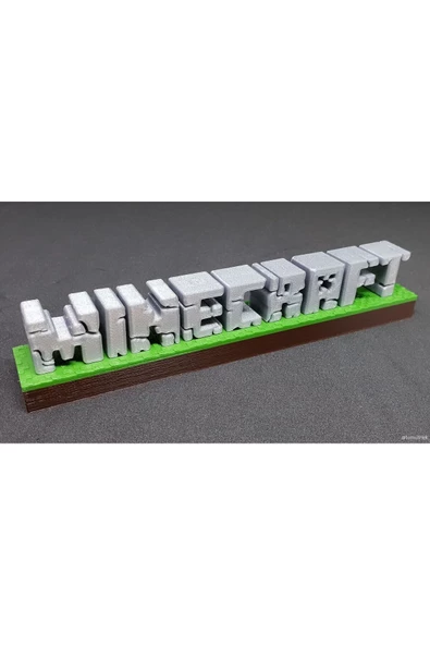 Blokların Dünyası 3d Logo Dekoru 15 Cm