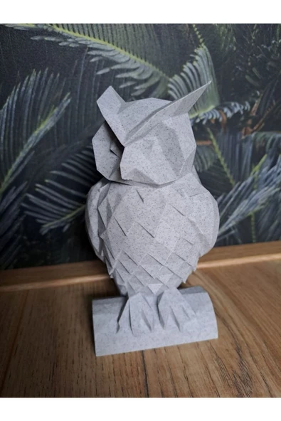 Poli Baykuş Dekoru 10 Cm