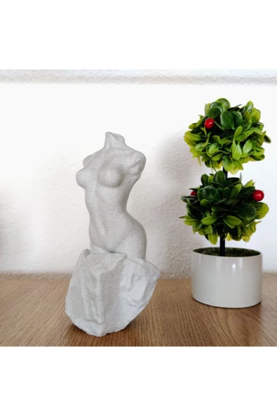 Farklı ve Kaliteli Çıplak Kadın Büstü 15 cm - 1