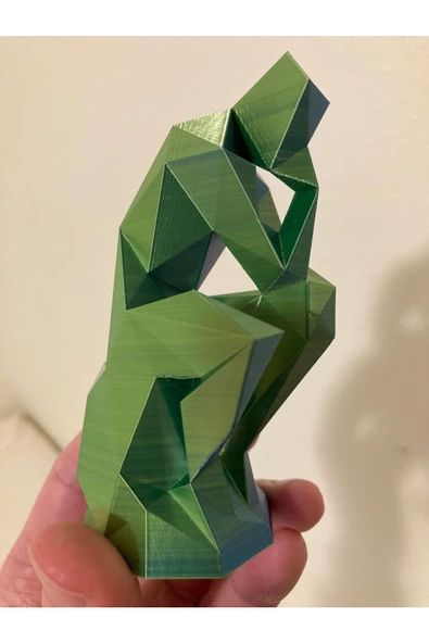Poli Düşünen Adam Dekoru 15 Cm