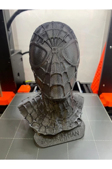 Örümcek Adam Kafası Büstü 21 Cm