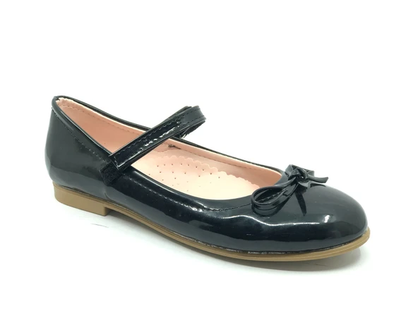 İremsu Pisi Bıyık Cırtlı Kız Çocuk Babet Ayakkabı - Resim 3