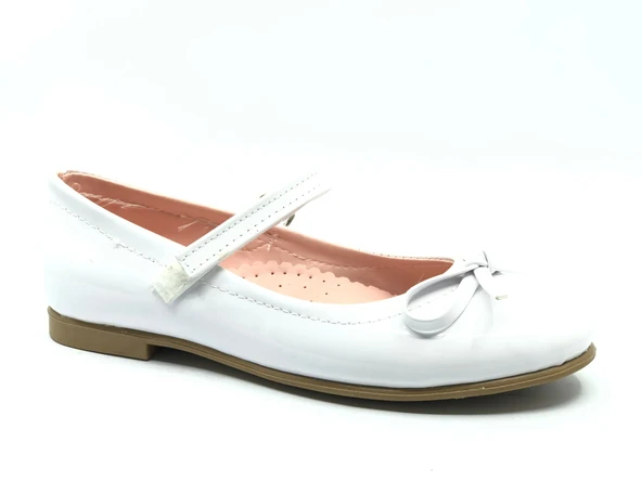 İremsu Pisi Bıyık Cırtlı Kız Çocuk Babet Ayakkabı - Resim 5