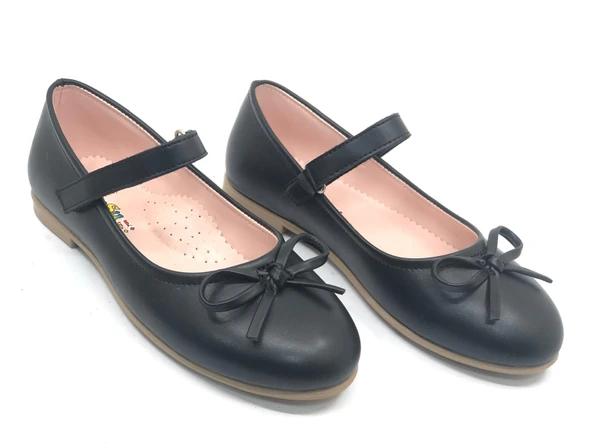 İremsu Pisi Bıyık Cırtlı Kız Çocuk Babet Ayakkabı - Resim 8