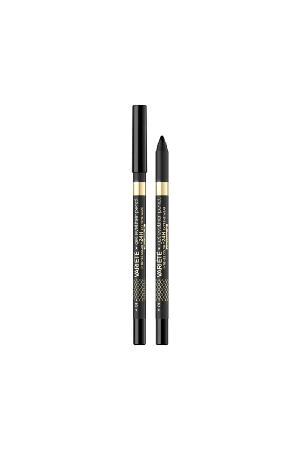 EVELİNE VARIETE GEL EYELINER PENCIL 01 BLACK