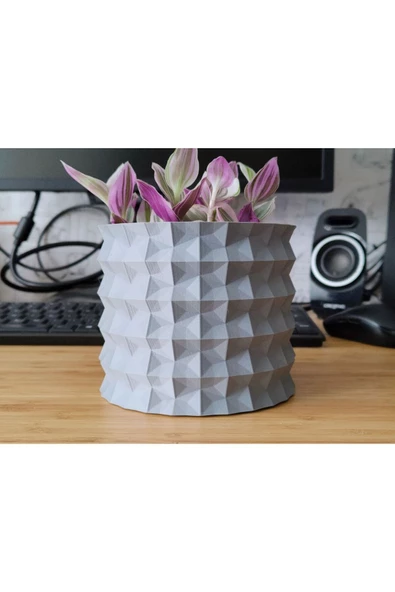 Geleneksel Çin Origami Çiçek Saksısı 10 Cm