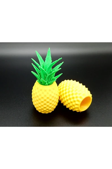 Yapay Ananas Hem Saksı Hemde Ananas 12 cm