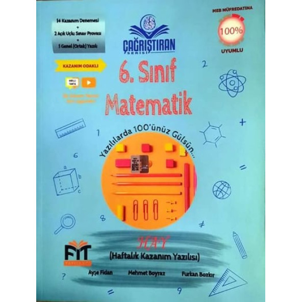 Fit Yayınları 6. Sınıf Matematik Haftalık Kazanım Yazılısı