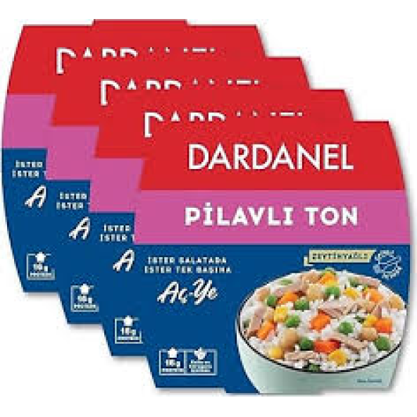 Dardanel Pilavlı Ton 160 gr X 4 Adet