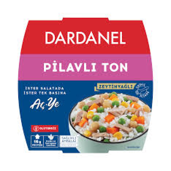 Dardanel Pilavlı Ton 160 gr X 6 Adet (1 Koli)
