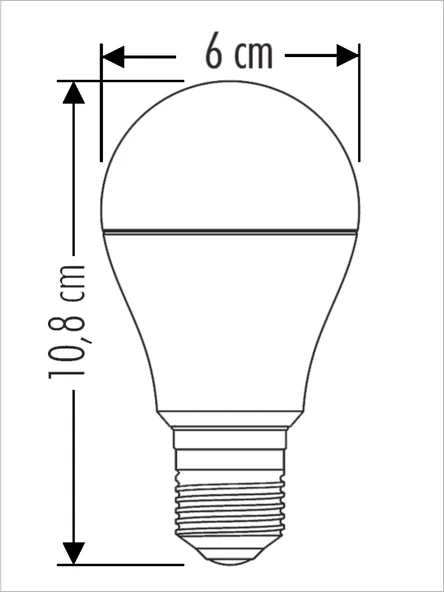 9W LED AMPUL - Resim 2